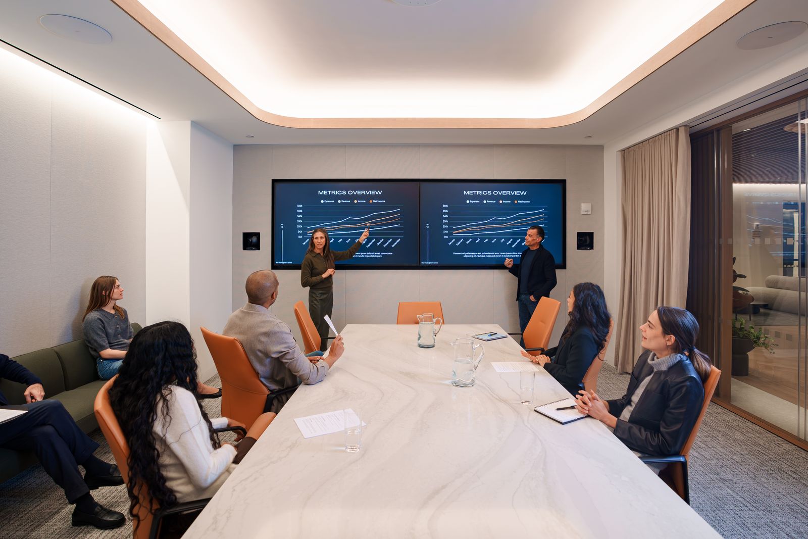 Yellow Conference Room